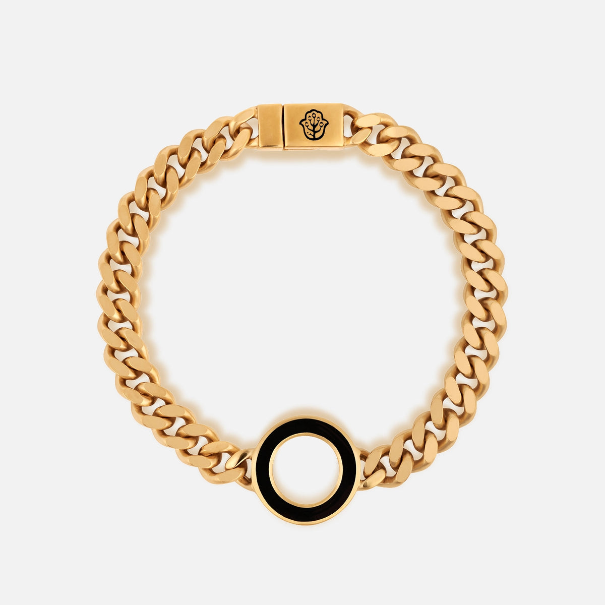 Awakened Dreams Black Onyx Karma Circle Bracelet