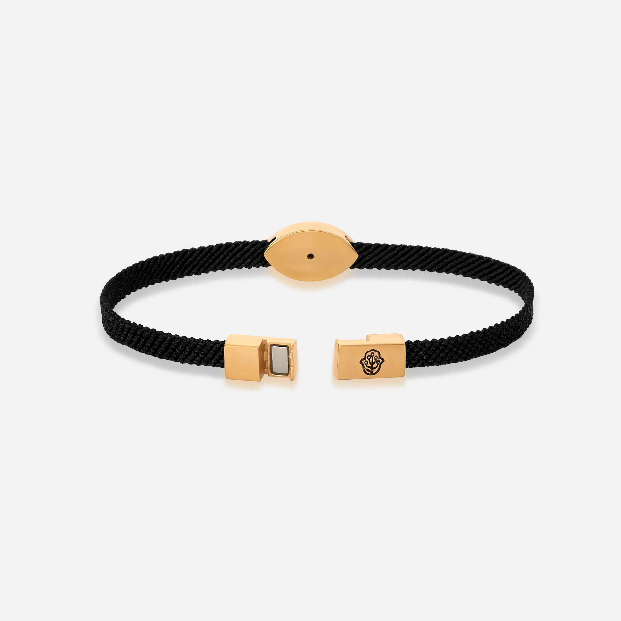 Protective Gaze Onyx Evil Eye Black String Bracelet