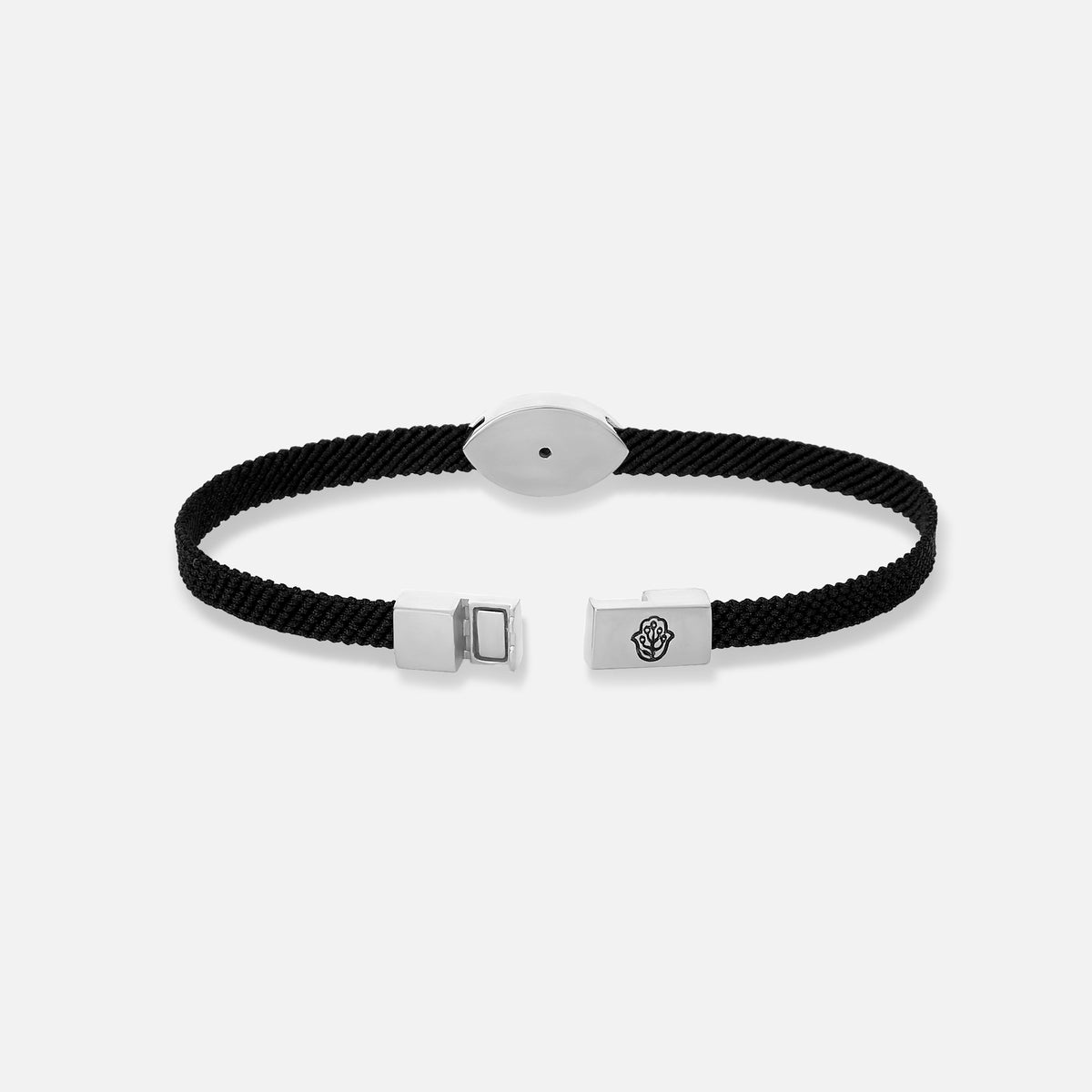 Essence of Balance Malachite Evil Eye Black String Bracelet