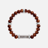 Whispered Light Agarwood Labradorite Charm Bracelet
