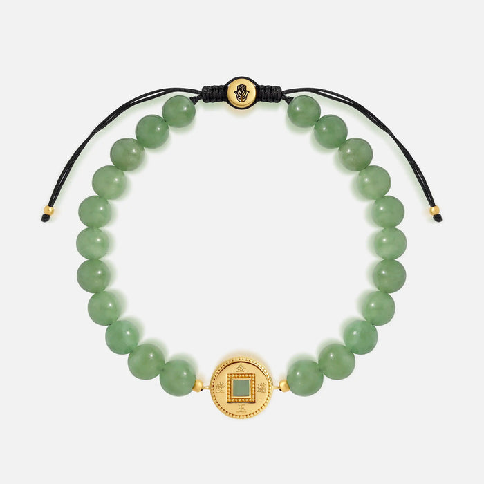 Fortune’s Guard Jade Lucky Charm Bracelet
