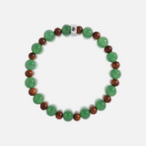 Calm Resolve Agarwood & Jadeite Bracelet