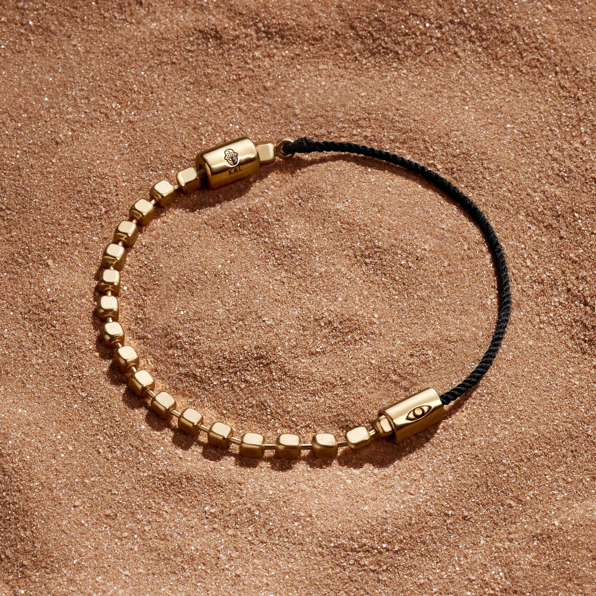Protected Spirit Evil Eye Black String Bracelet