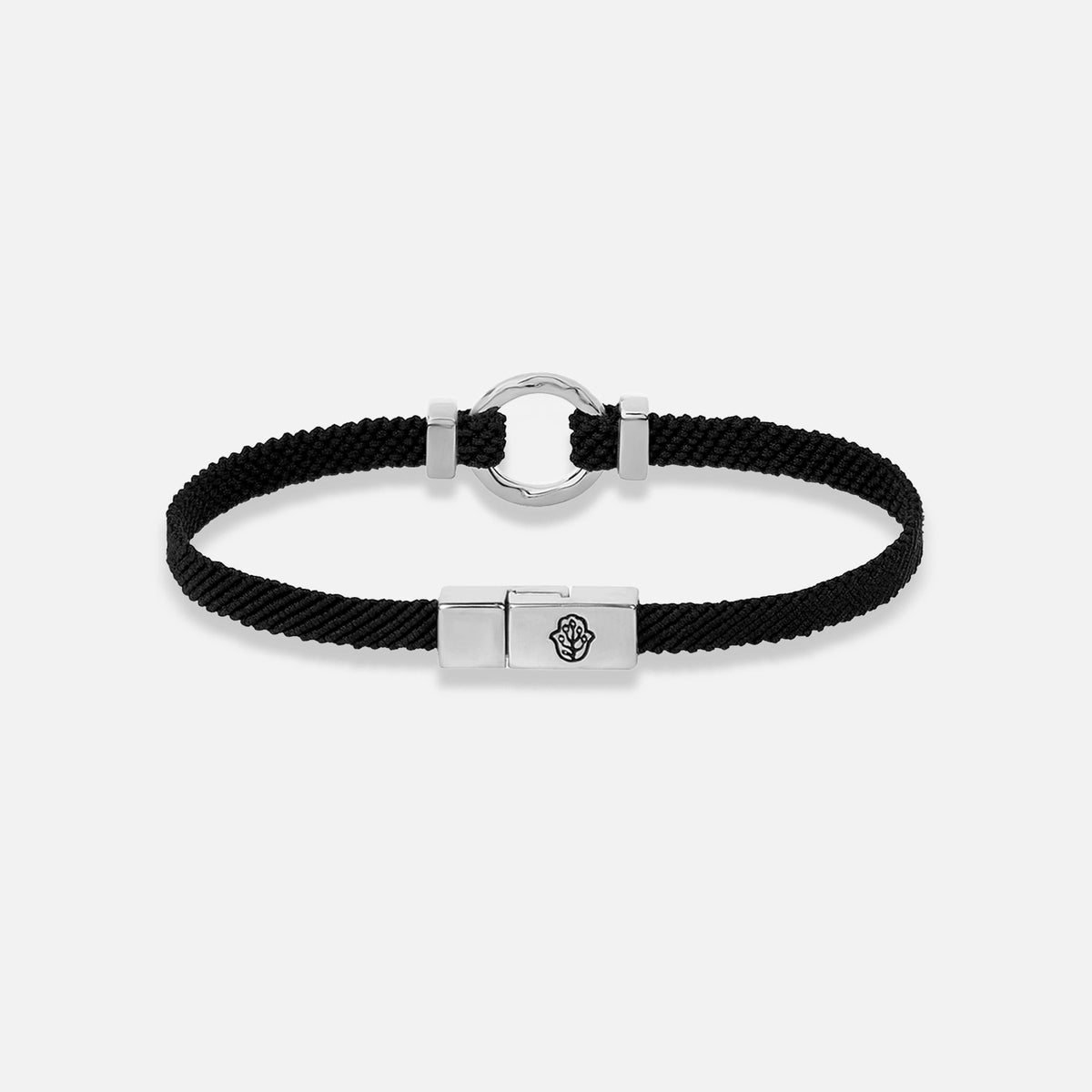 Sacred Abundance Men’s Black String Bracelet