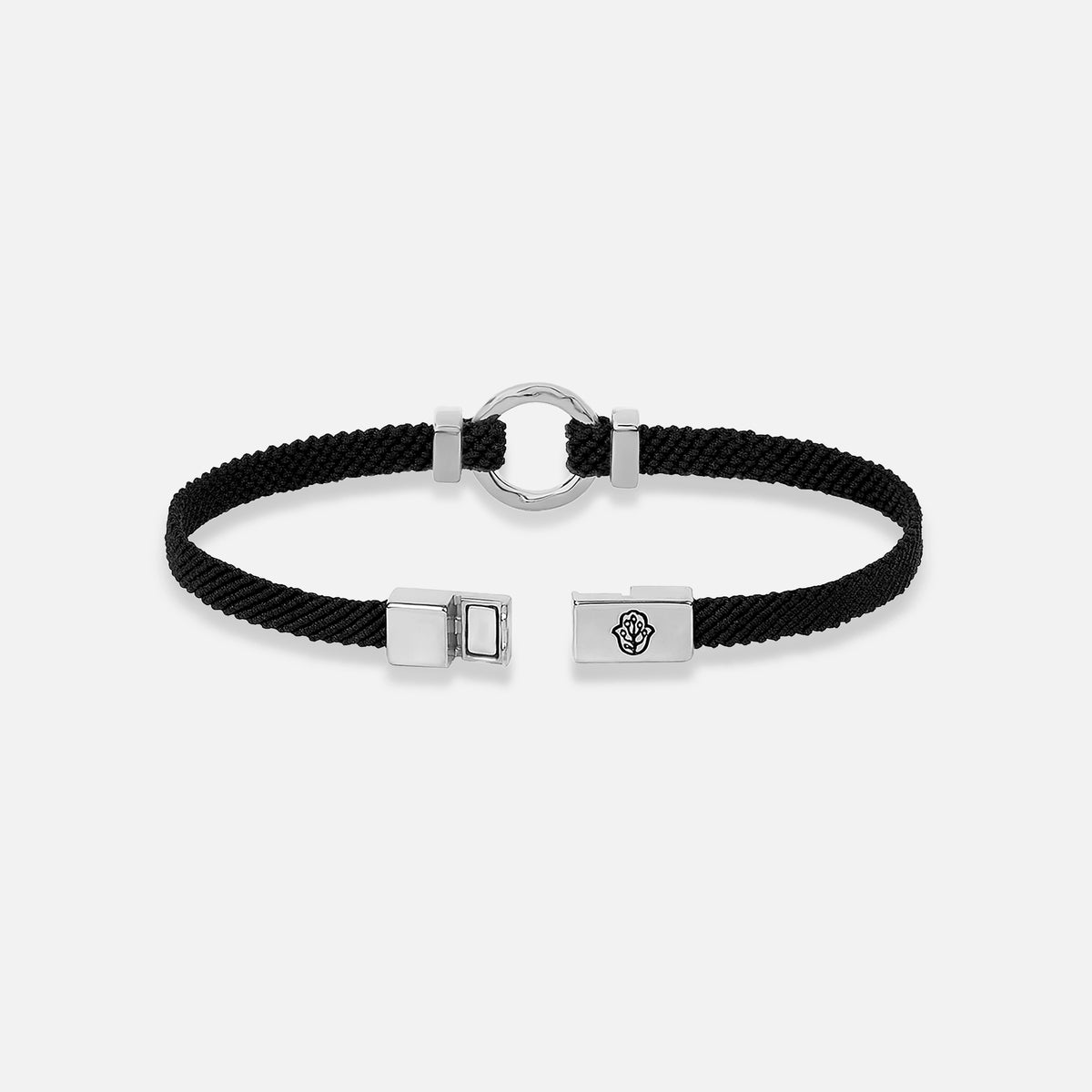 Sacred Abundance Men’s Black String Bracelet