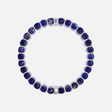 Noble Bearing Lapis Bead Bracelet