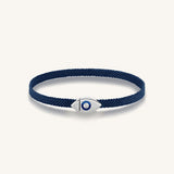 Women's Effortless Calm Blue String Bracelet