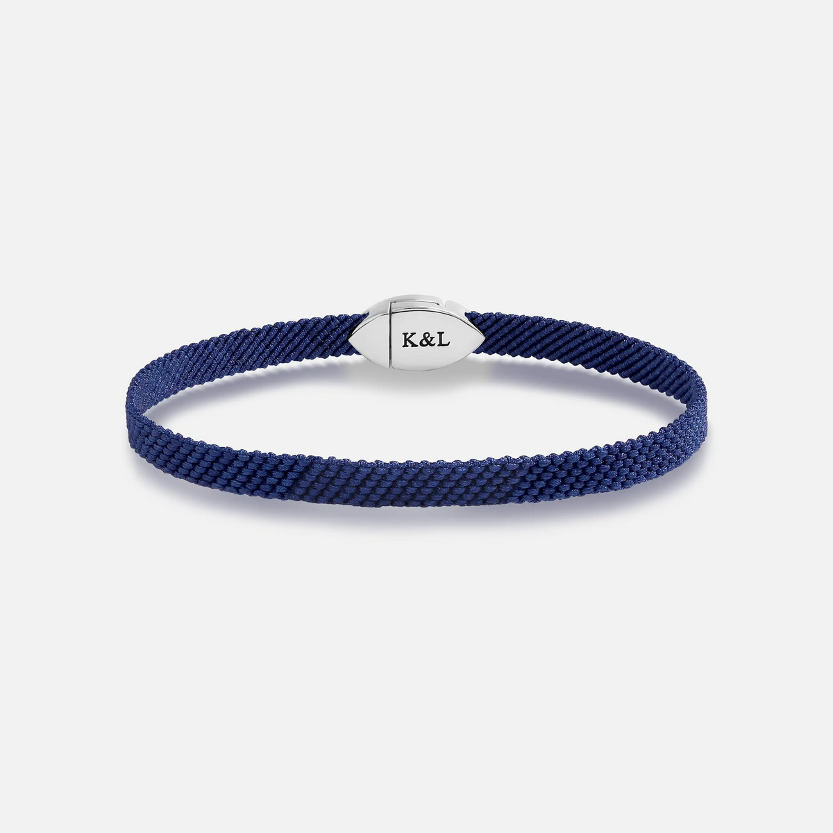 Men's Effortless Calm Blue String Bracelet