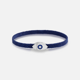 Men's Effortless Calm Blue String Bracelet