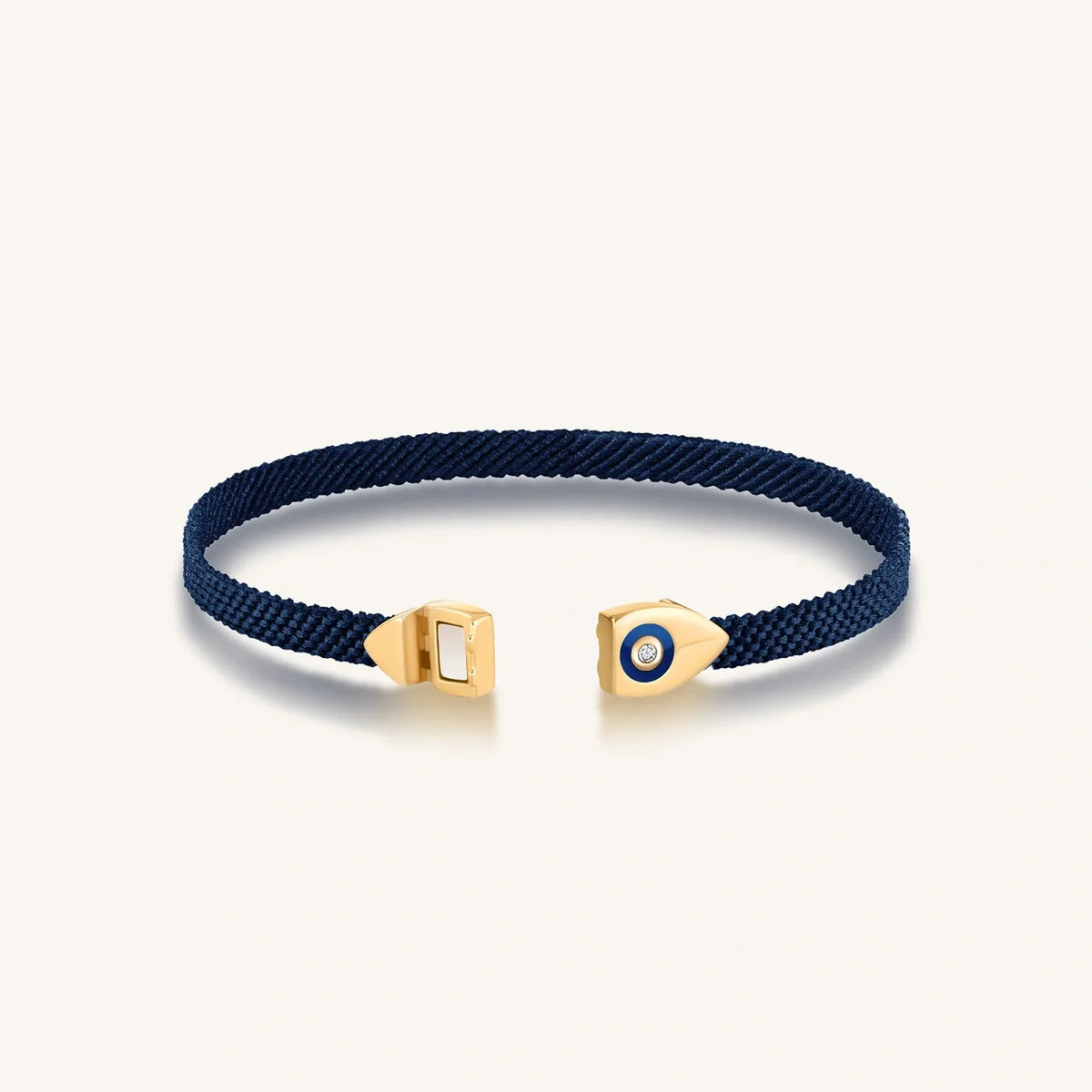 Women's Forward Vision Evil Eye Blue String Bracelet