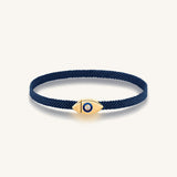 Women's Forward Vision Evil Eye Blue String Bracelet