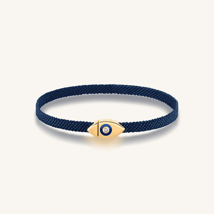 Women's Forward Vision Evil Eye Blue String Bracelet