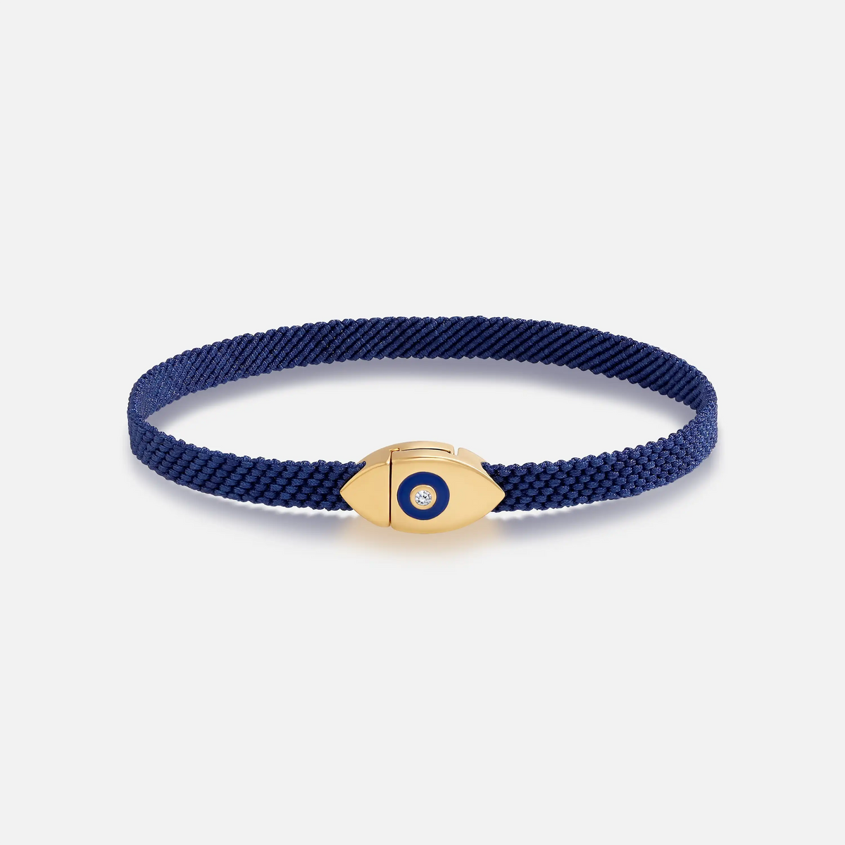 Men's Forward Vision Evil Eye Blue String Bracelet