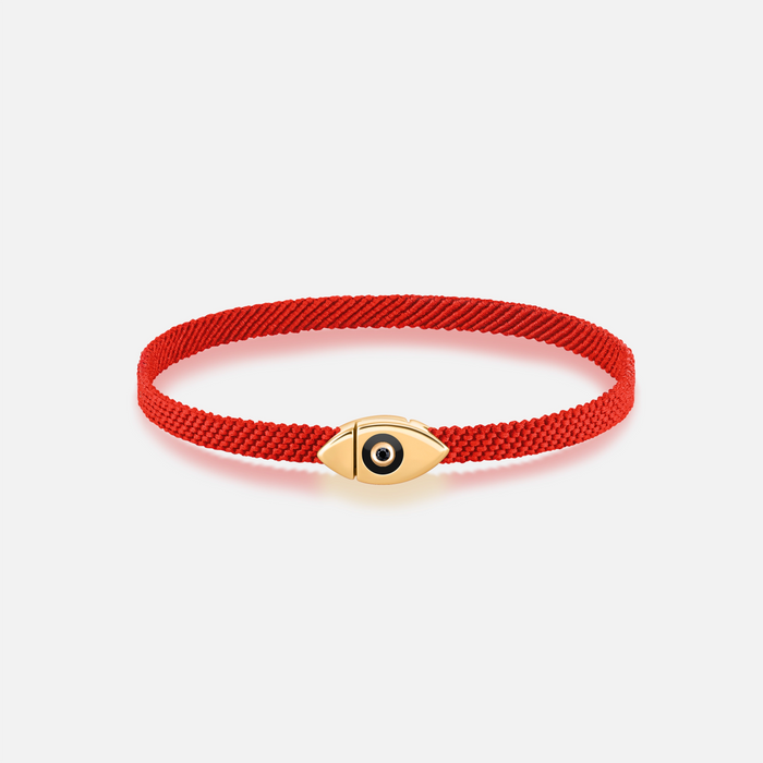 Grounded Protection Evil Eye Red String Bracelet 
