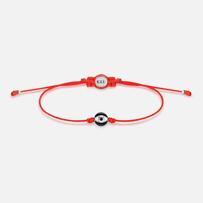 Fierce Protector Evil Eye Red String Bracelet