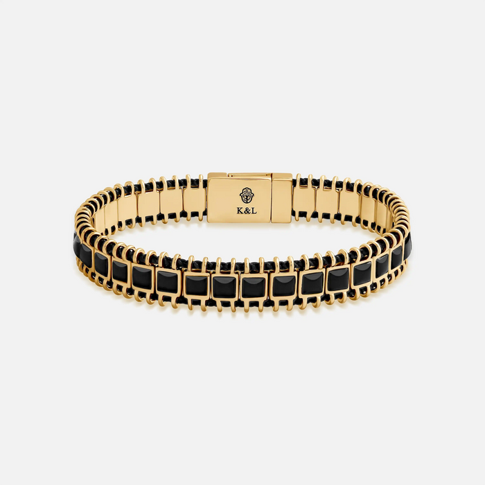 Spiritual Liberator Onyx Magnetic Bracelet
