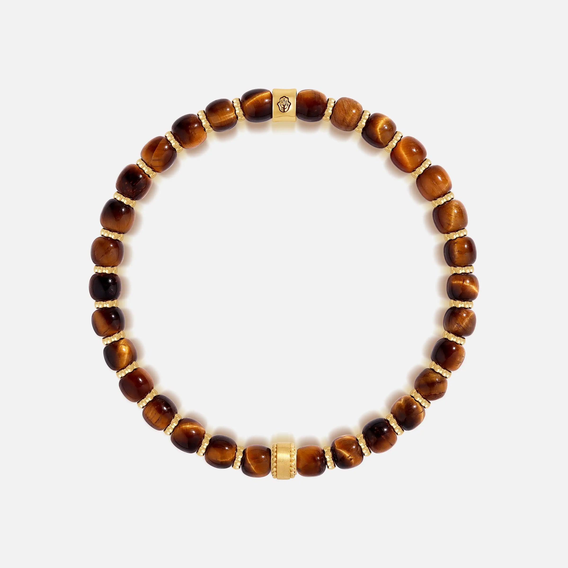 Regal Momentum Tiger's Eye Bead Bracelet