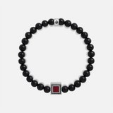 Infinite Alignment Matte Onyx Torah Nano Chip Bracelet