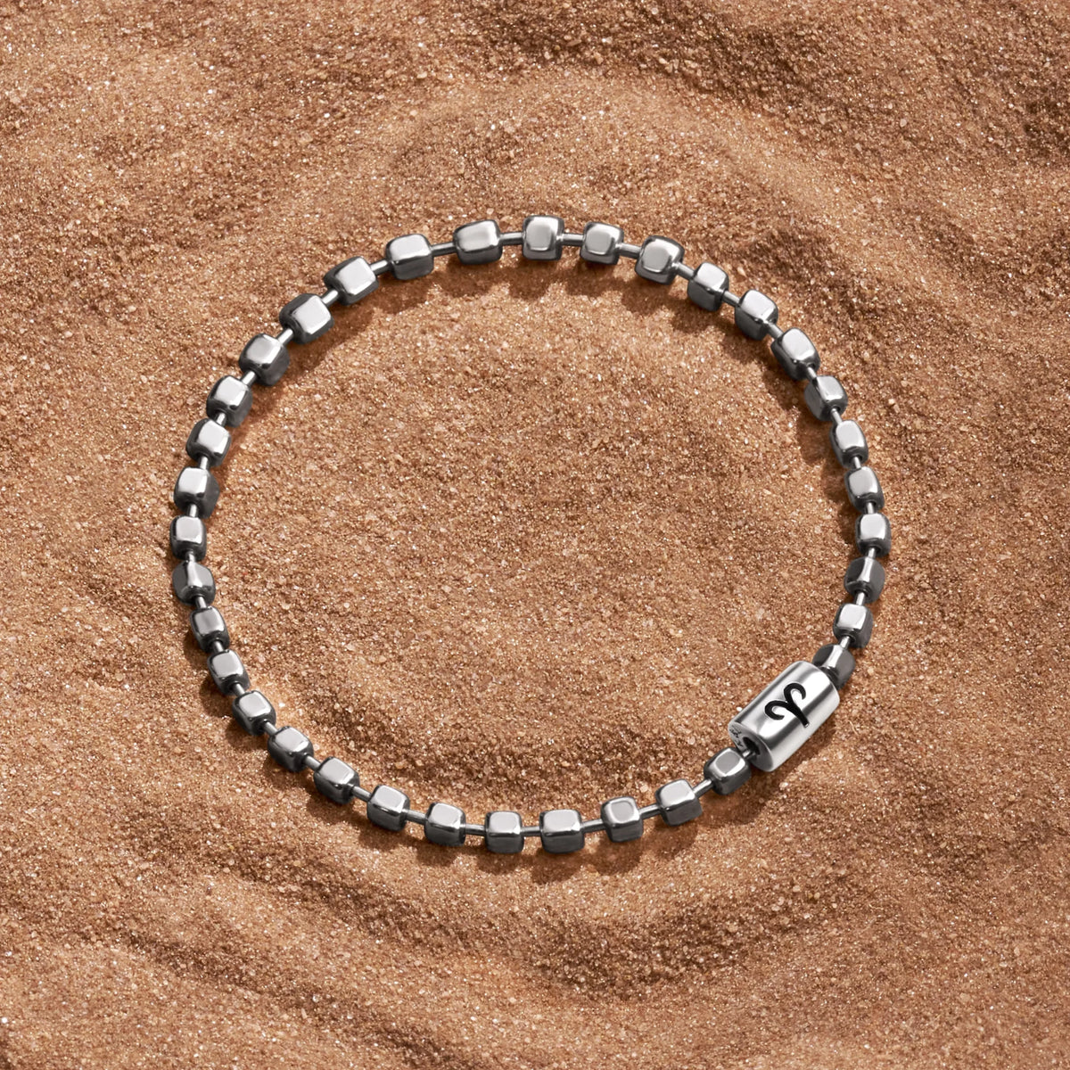 Illuminated Passion Sterling Silver Aries Bracelet