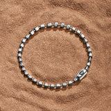 Compassionate Warrior Sterling Silver Cancer Bracelet