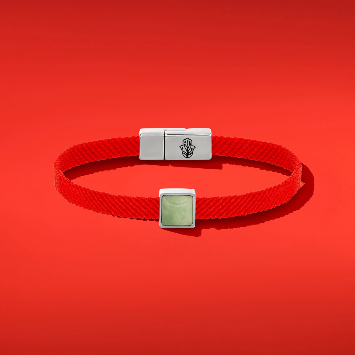 Living Essence Jade Red String Bracelet