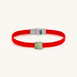 Living Essence Jade Red String Bracelet