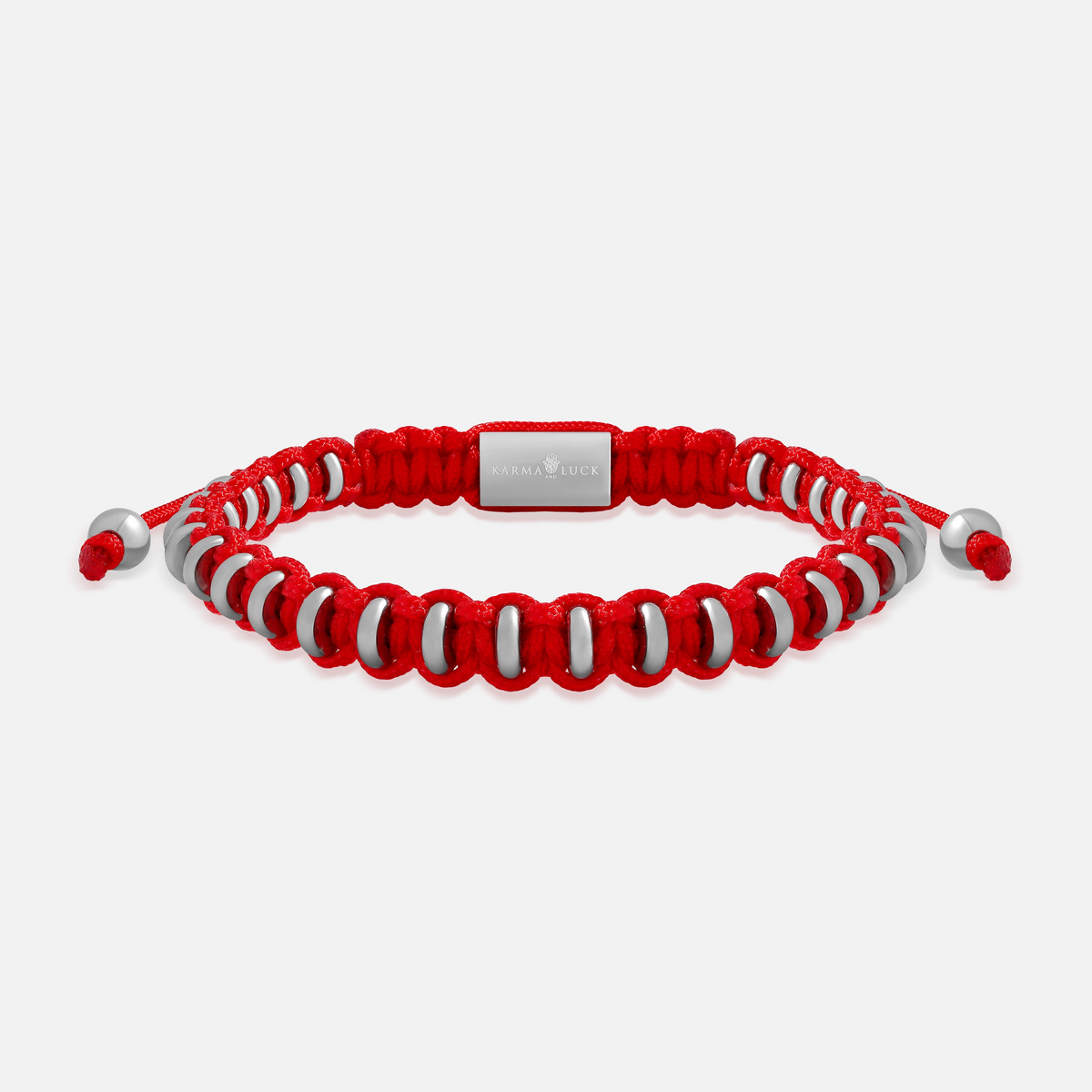 Vital Drive Red Macramé Bracelet