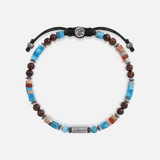 Elemental Flow Water Jasper & Apatite Bracelet