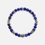 Warrior Strength Lapis Mantra Bracelet