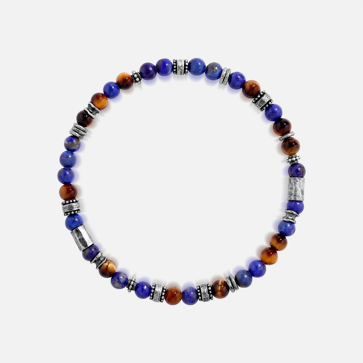 Stoic Vision Lapis & Pyrite Men’s Bracelet