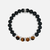 Bestowed Strength Matte Onyx Bracelet
