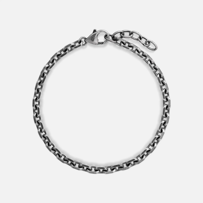 Equinox Strength Silver Chain Bracelet
