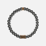 Spiritual Fortress Hematite Evil Eye Charm Bracelet