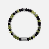 Fortune’s Path Onyx & Jade Luck Bracelet