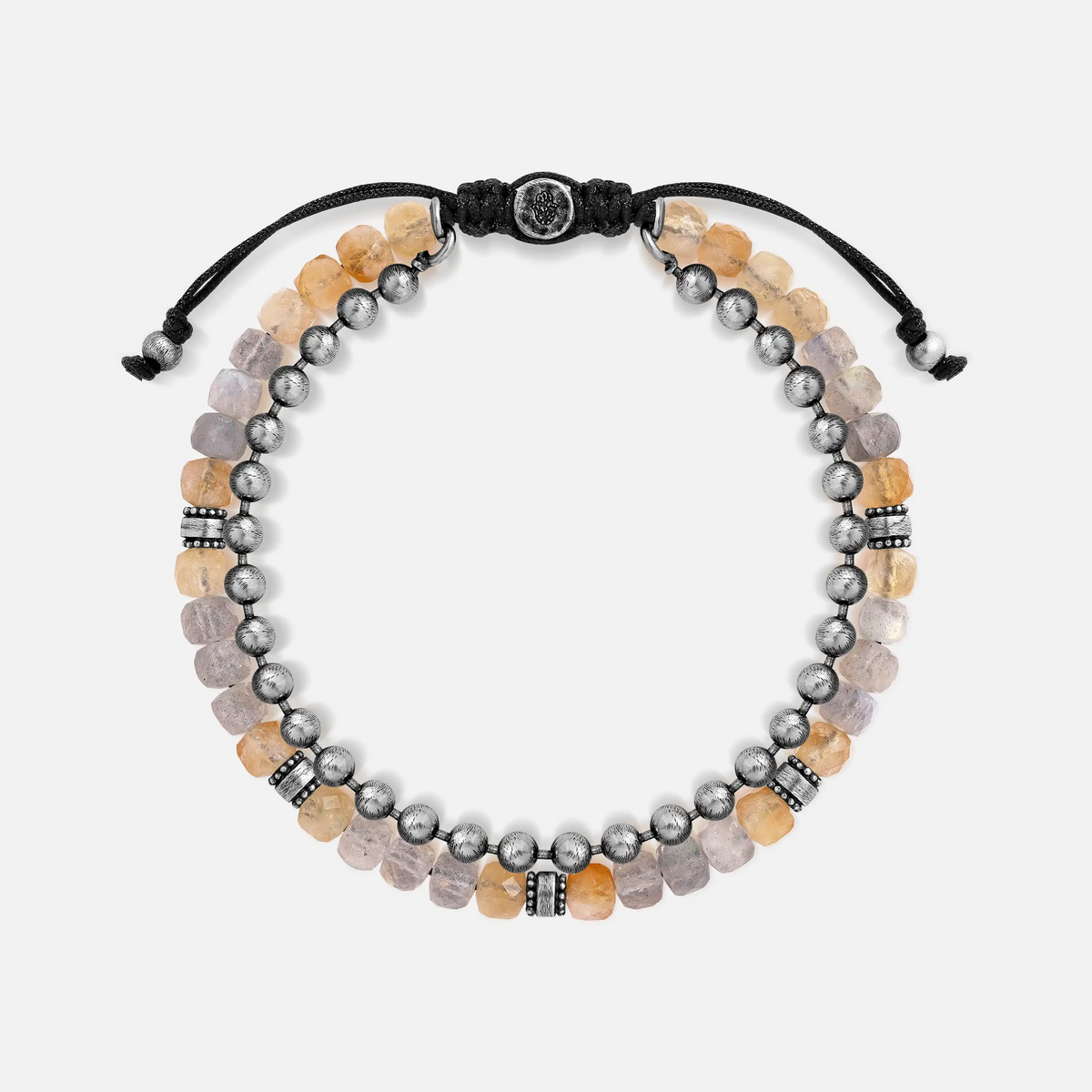 Sacred Ascent Labradorite & Citrine Men’s Bracelet