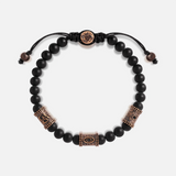 Highest Frequency Triple Protection Matte Onyx Bracelet