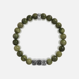 Alluring Dream Olive Jade Vegas Bracelet