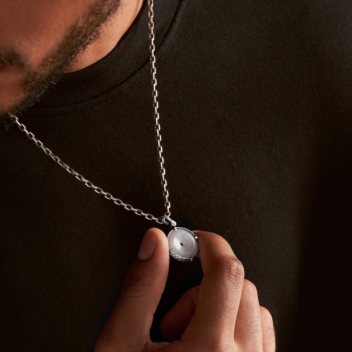 Pure Mind - Jade Donut Charm