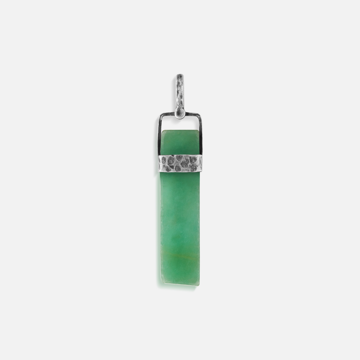 Abundant Command Aventurine Slab Charm