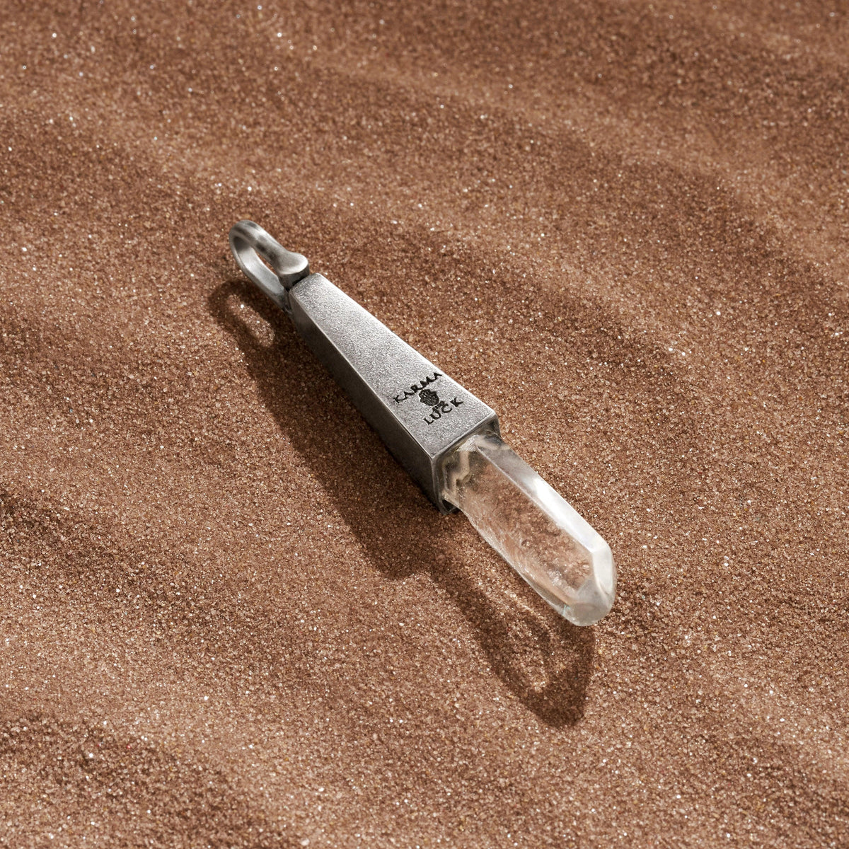 Ancient Lineage - Crystal Hieroglyph Charm