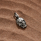 Fearless Fortitude - Silver Skull Charm