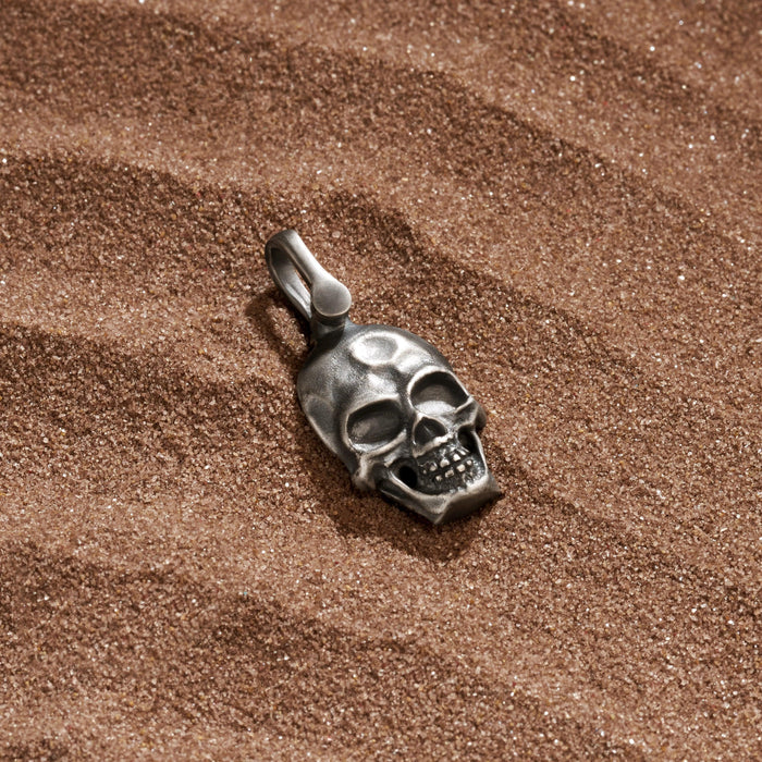 Fearless Fortitude - Silver Skull Charm