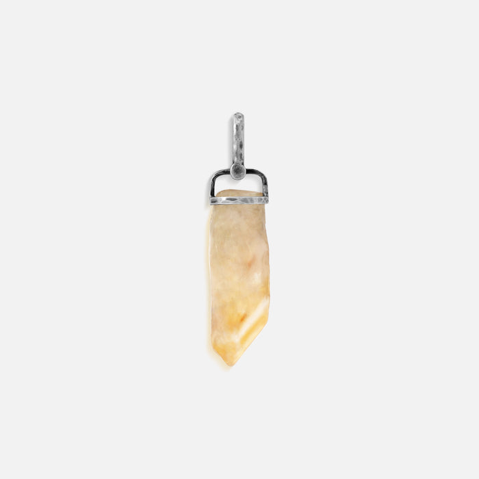 Sunny Skies Citrine Crystal Charm