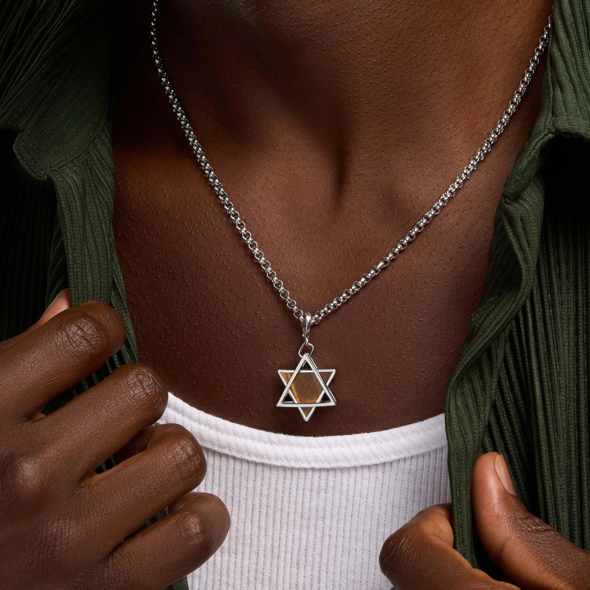 Illuminated Purpose Silver Chain
