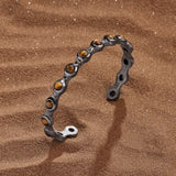 Spirit Guide - Tiger's Eye Men's Cuff