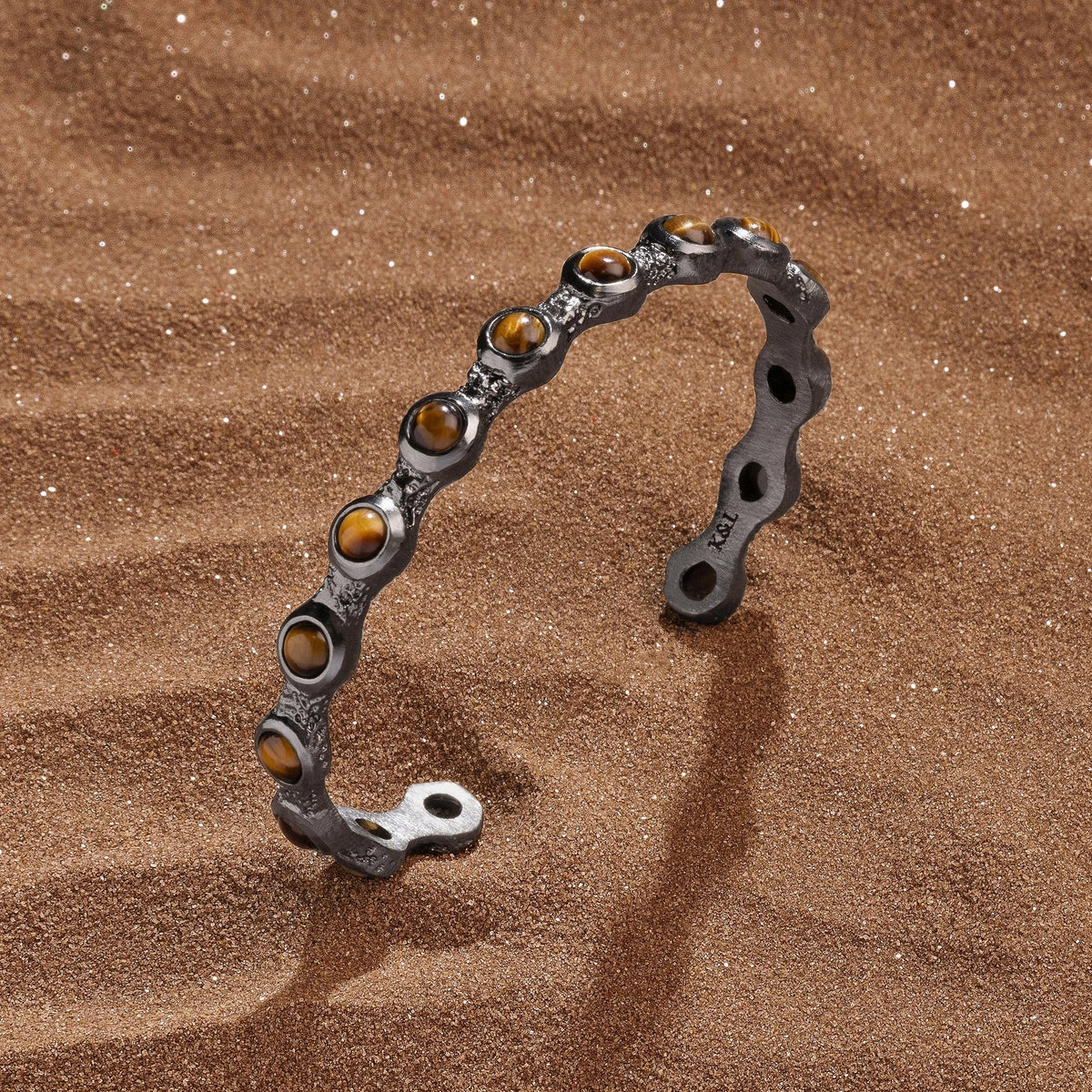 Spirit Guide - Tiger's Eye Men's Cuff