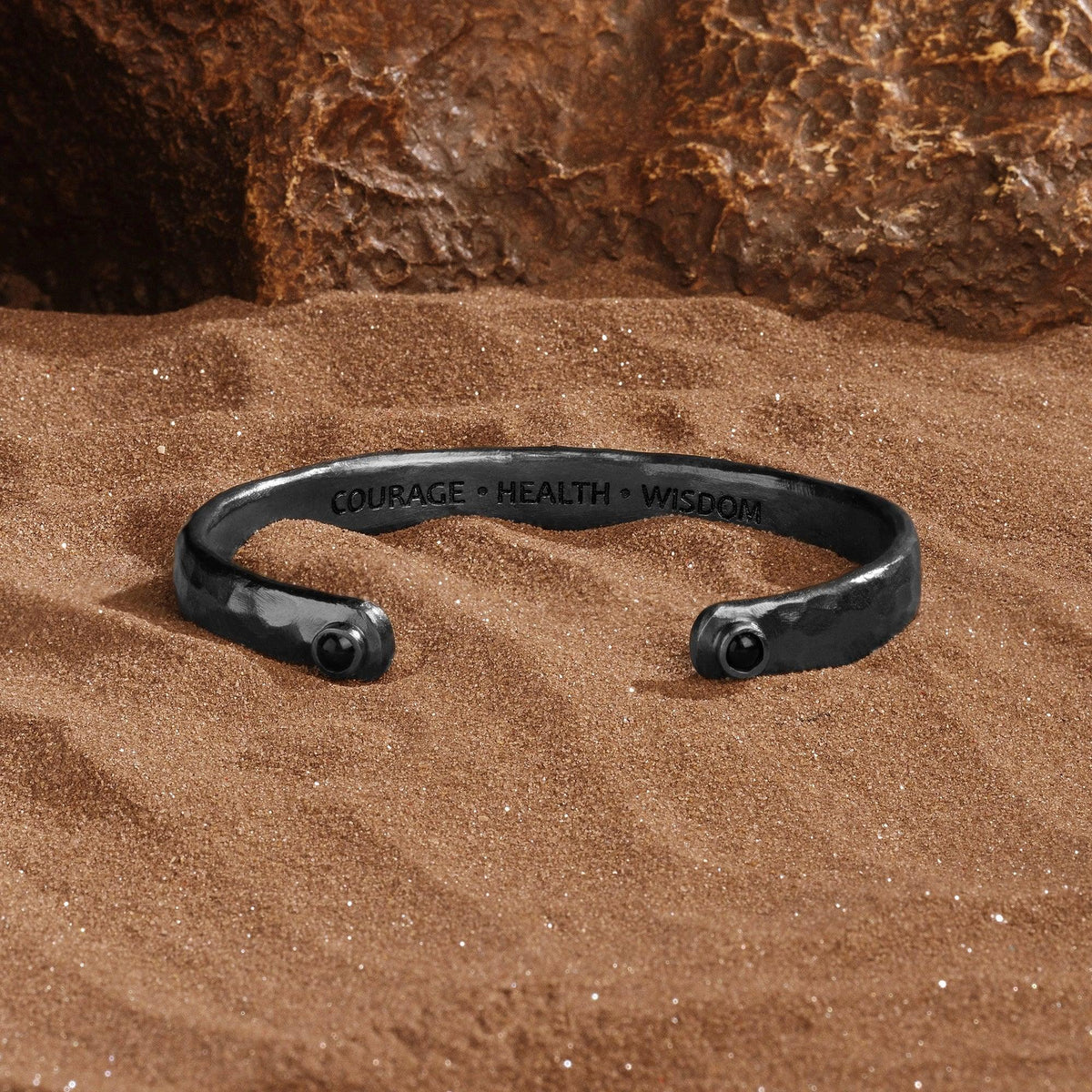 Ancient Wisdom - 3 Letters Men's Cuff