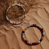 Fearless Insight Tiger's Eye & Labradorite Bracelet Set