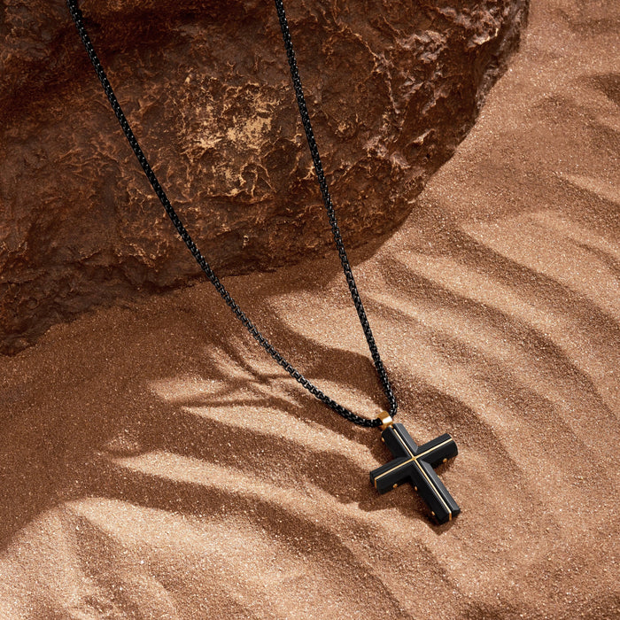 Blissful Empowerment Cross Necklace
