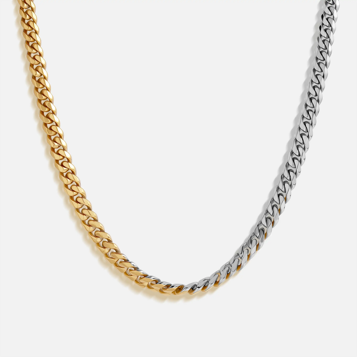 Commanding Balance Stainless Steel Chain Necklace
